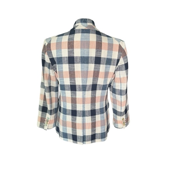 Veronica Beard - Schoolboy Stand Collar Dickey Feminine Blazer Sz 6 - Picture 6 of 10